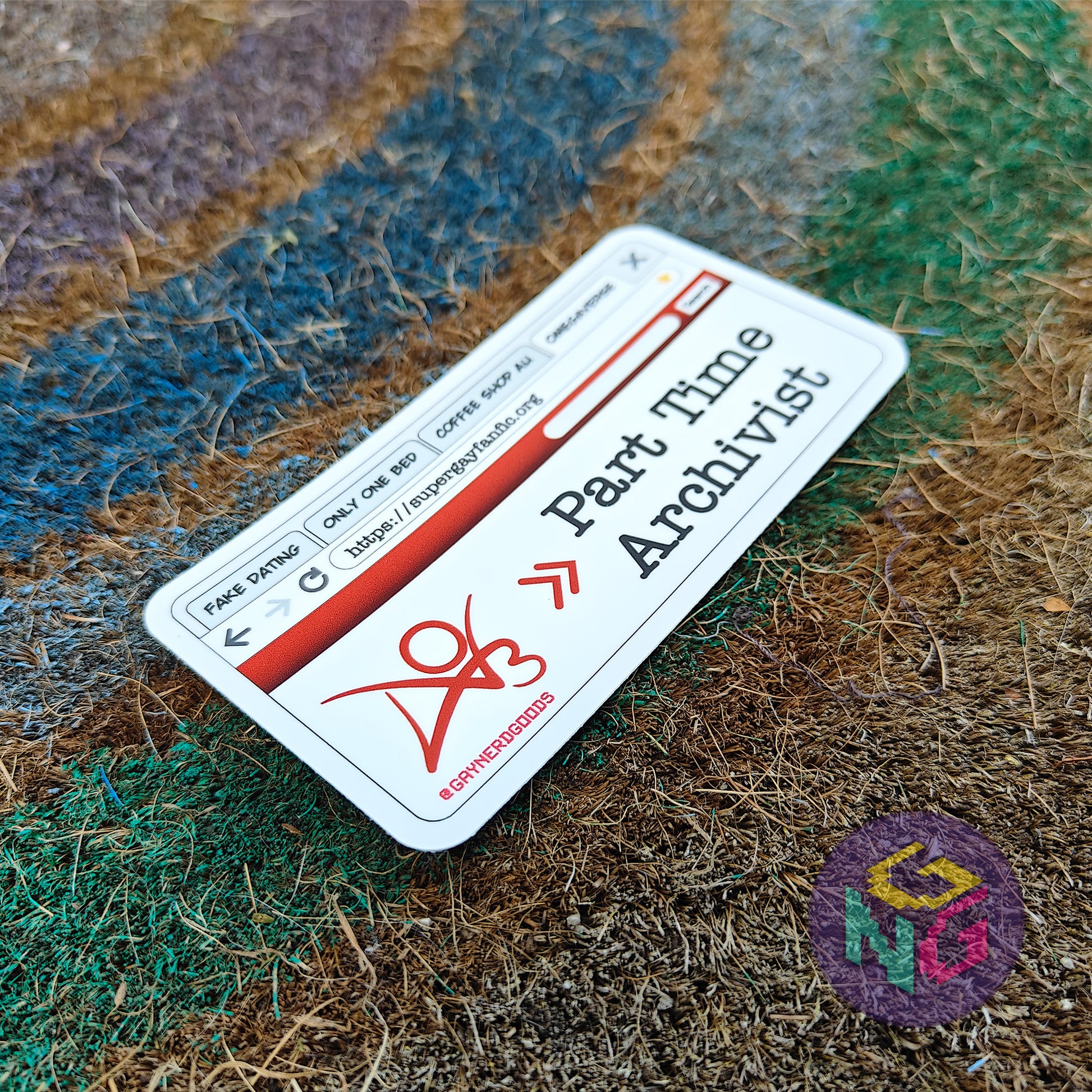 part time archivist omegaverse ao3 reader sticker